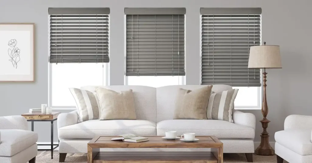 Faux Wood Blinds 2