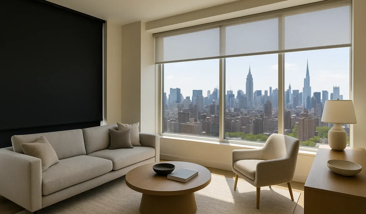 Best Shades for NYC Apartments Facing Direct Sunlight