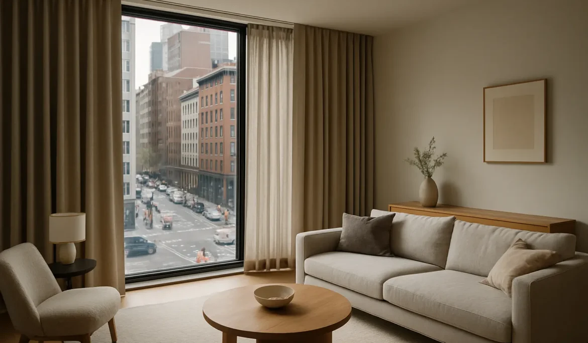Window Coverings That Reduce Noise in NYC