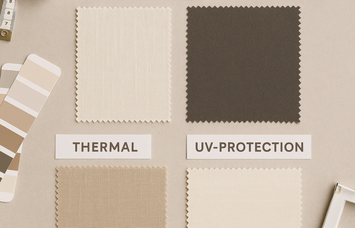 Fabric for Custom Shades in Manhattan - Comparison of Light-Filtering, Blackout, Thermal, and UV Fabrics
